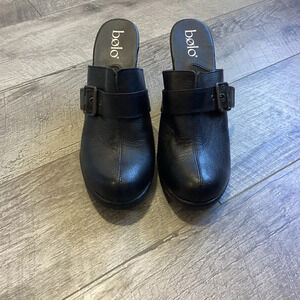 Bolo By Born Heeled Mules Size 9